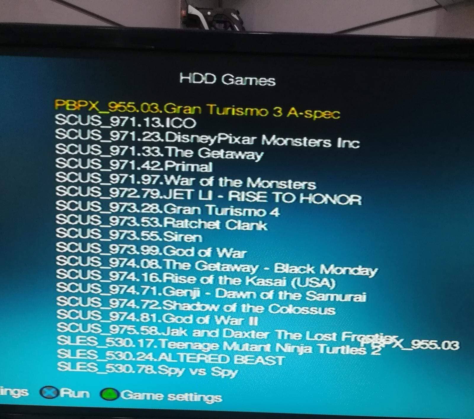 1 TB HDD + PlayStation 2 Sata (Without PlayStation 2 Console) Video Game Software Retro Games