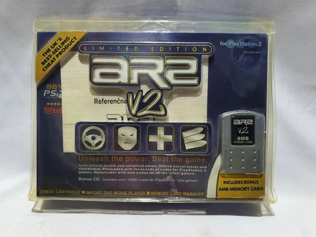 Action Replay 2 Limited Edition for The PlayStation 2 (New) Video Game Console Accessories Sony