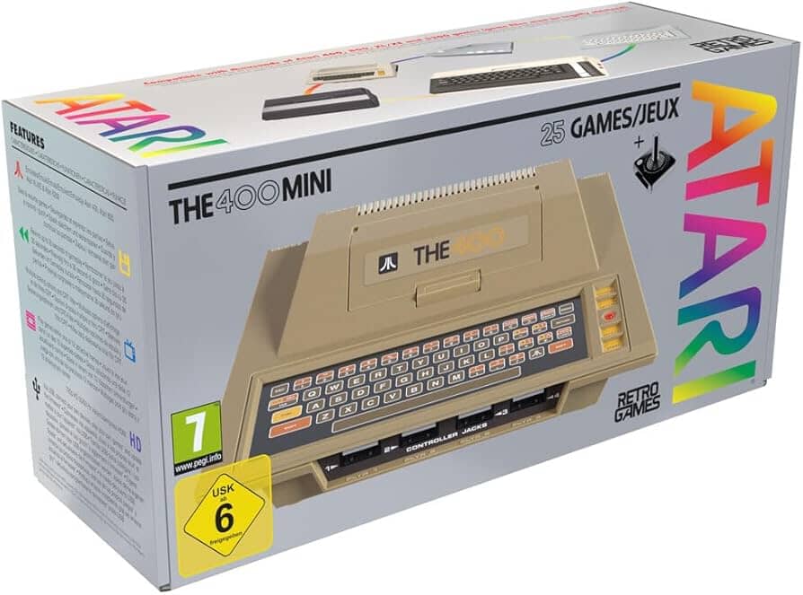 Atari THE400 Mini Console Video Game Consoles Atari