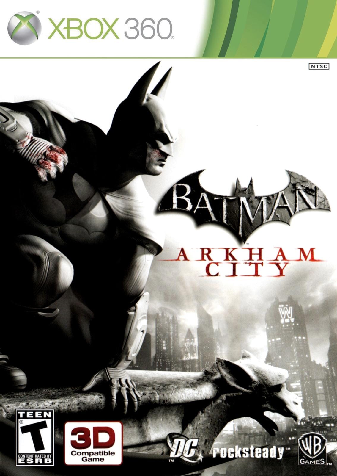 Batman: Arkham City (R1) (Sealed - New) - Xbox 360 Video Game Software Warner Bros.