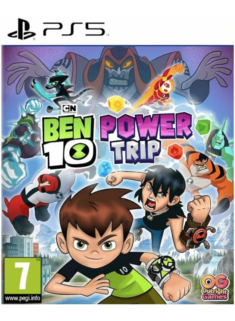 Ben 10 Power Trip (R2) - PS5 Video Game Software Outright Games