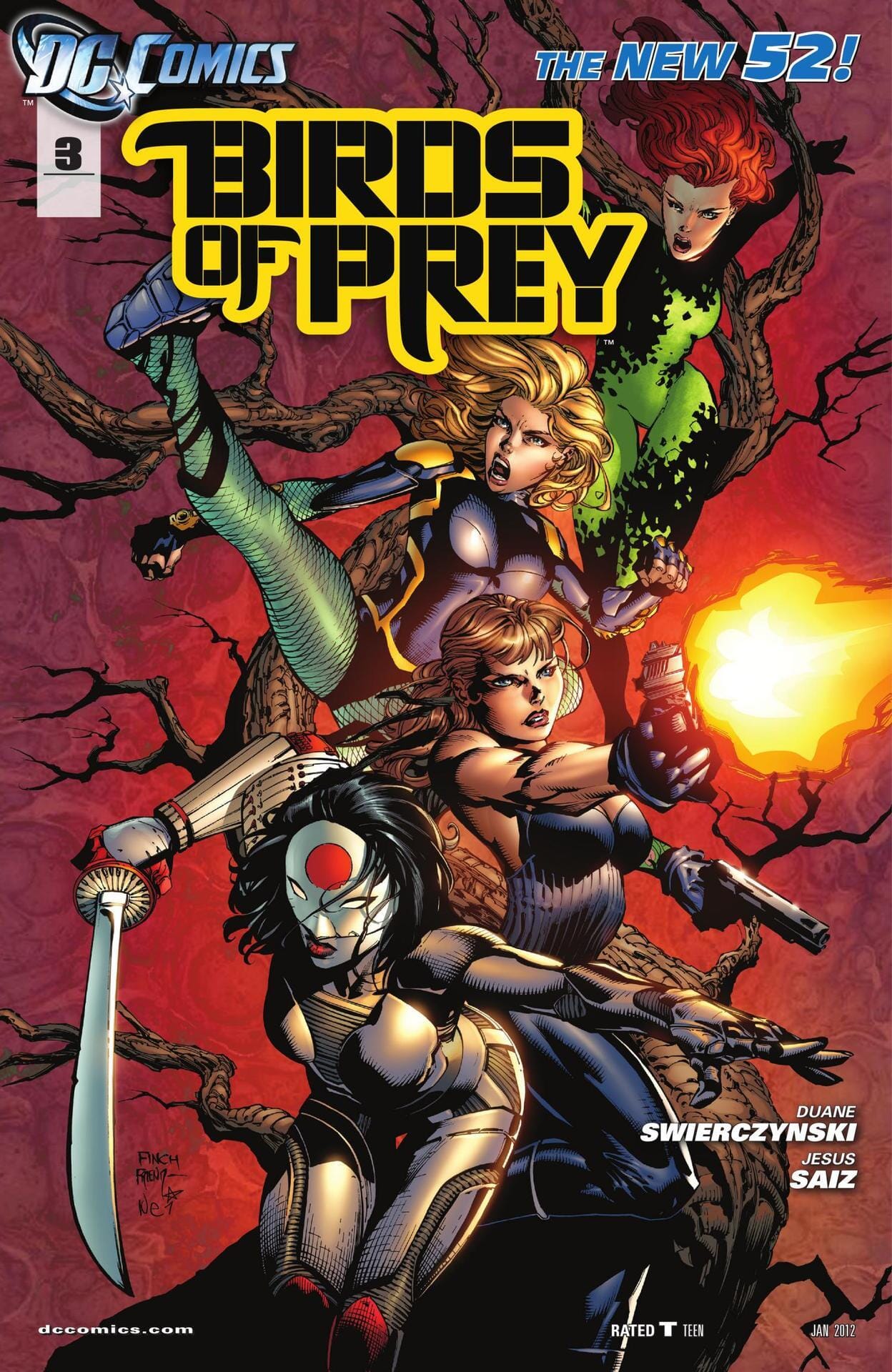 Birds of Prey #3 (2011) Comics DC Comics
