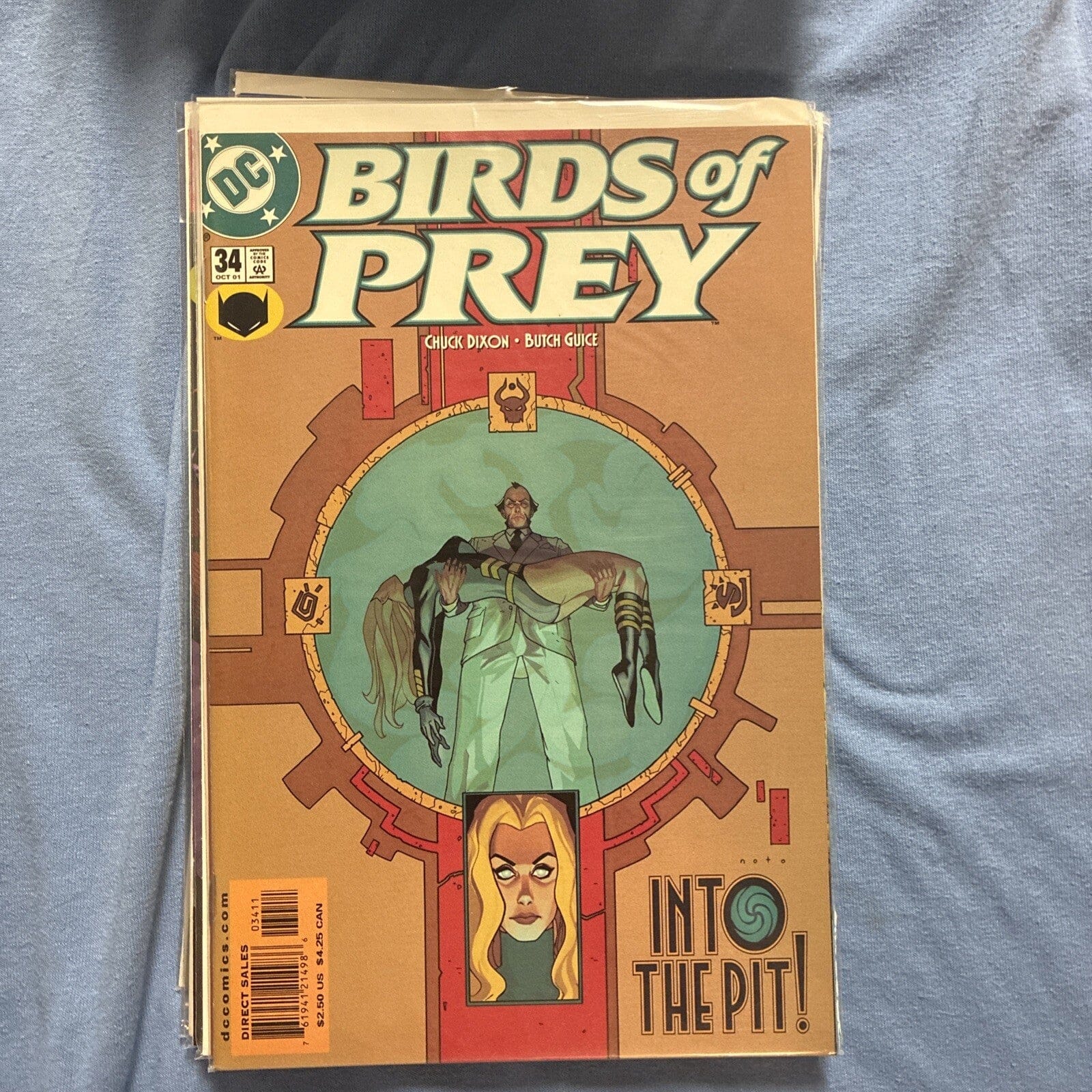 Birds of Prey #34 - Into the Pit! cover