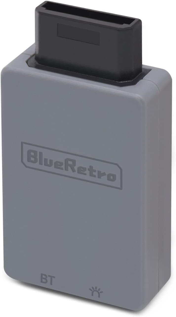 BlueRetro Wireless Game Controller Adapter for Sega Saturn - Gray Game Controller Accessories BlueRetro