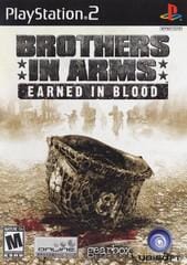 Brothers in Arms Earned in Blood (R1) (Complete In Box- Like New) - PS2 Video Game Software Ubisoft