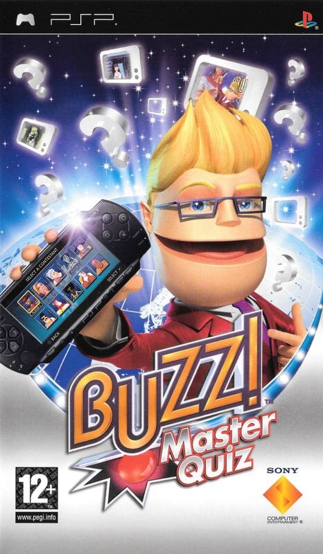 Buzz! The Master Quiz (R2) (Sealed - New) - PSP Video Game Software Sony