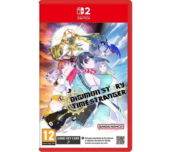 Digimon Story: Time Stranger Nintendo Switch 2 PEGI packshot