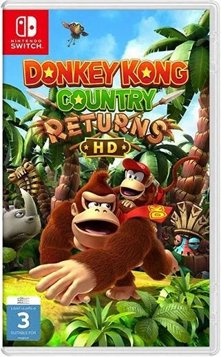 Donkey Kong Country Returns HD - Nintendo Switch Video Game Software Nintendo