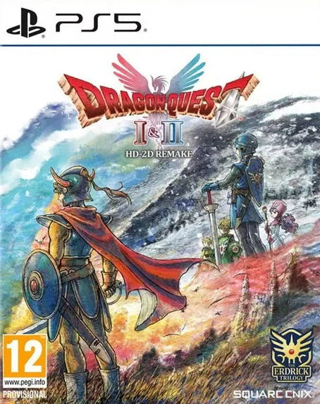 Dragon Quest I & II HD-2D Remake (R2) - PS5 Video Game Software Square Enix