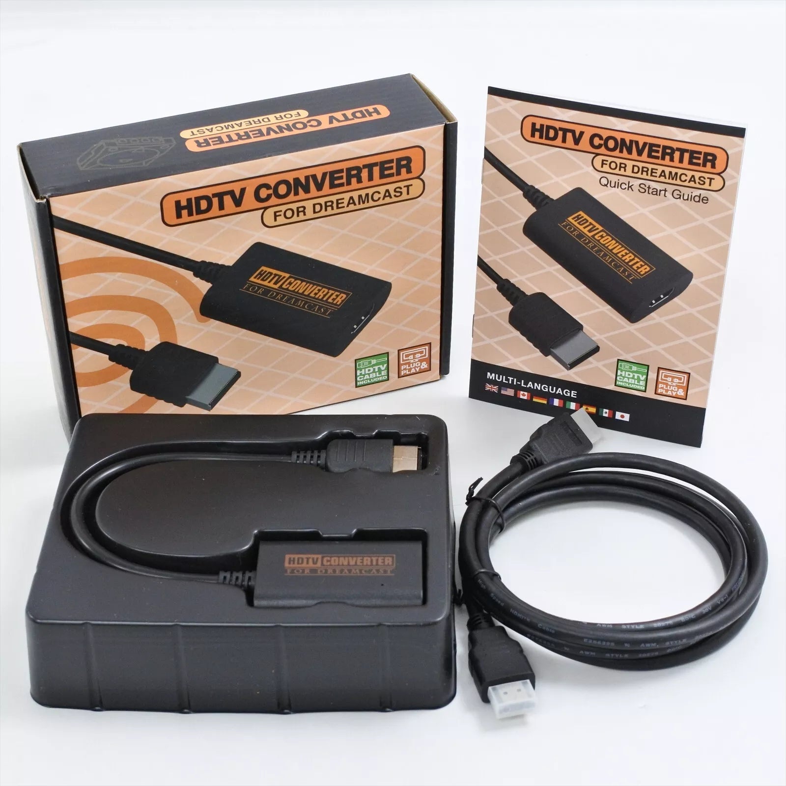 Dreamcast HDMI Convertor Cable Home Game Console Accessories Retro Games