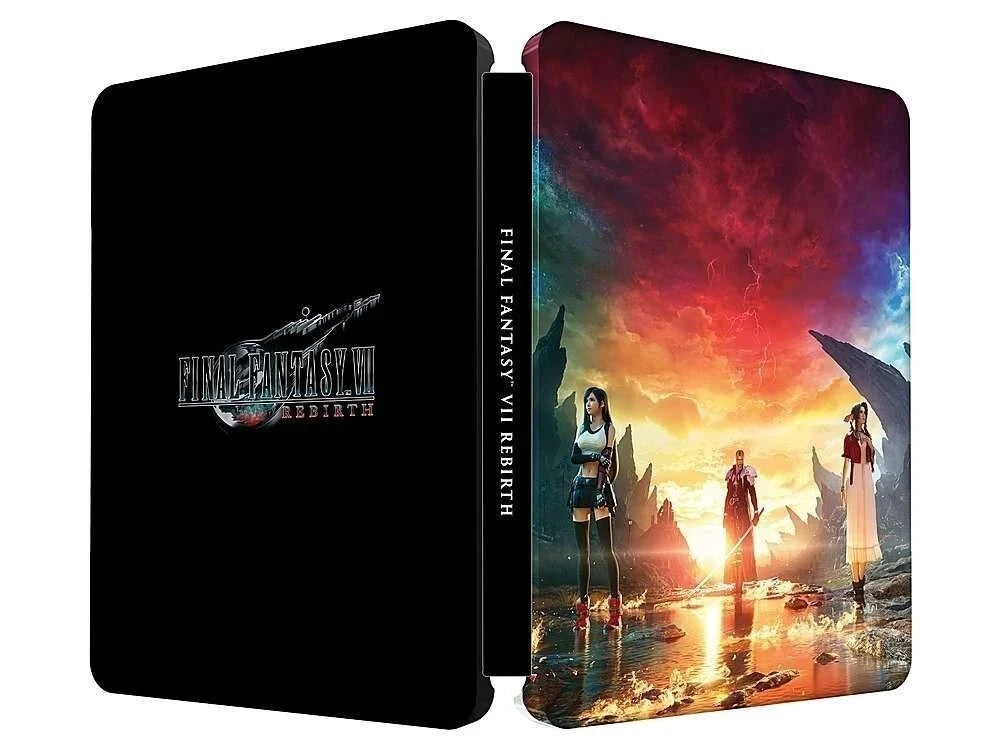 Final Fantasy VII Rebirth (NO GAME) - Steelbook Video Game Console Accessories Square Enix