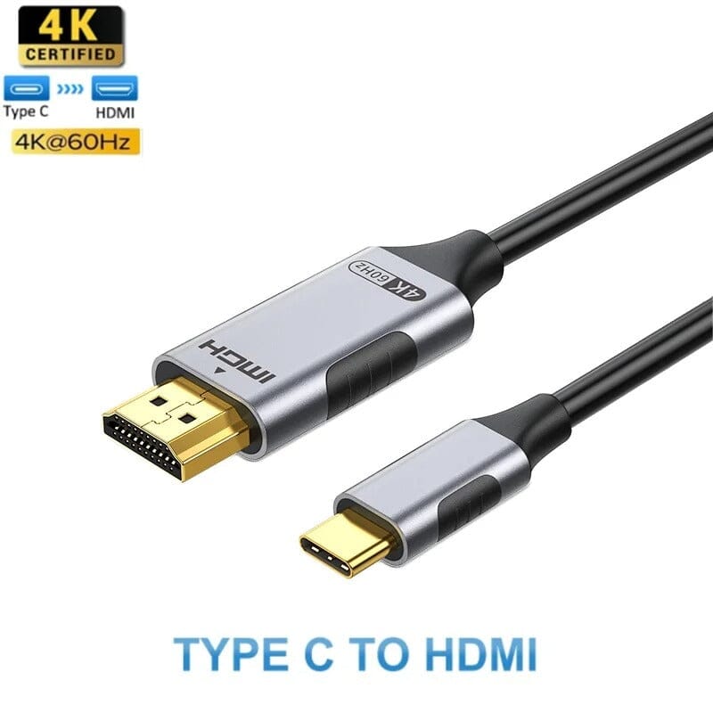 Fobro Type-C to HDMI 4k 60Hz - 2 Meters Electronics Fobro