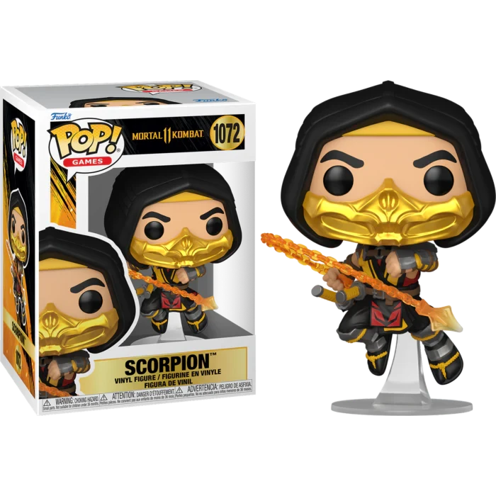 Funko Pop! Mortal Kombat 11 - Scorpion (Fatality) Collectibles Funko