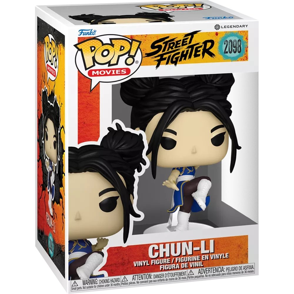 Funko Pop! Street Fighter Chun-Li #2098 in box