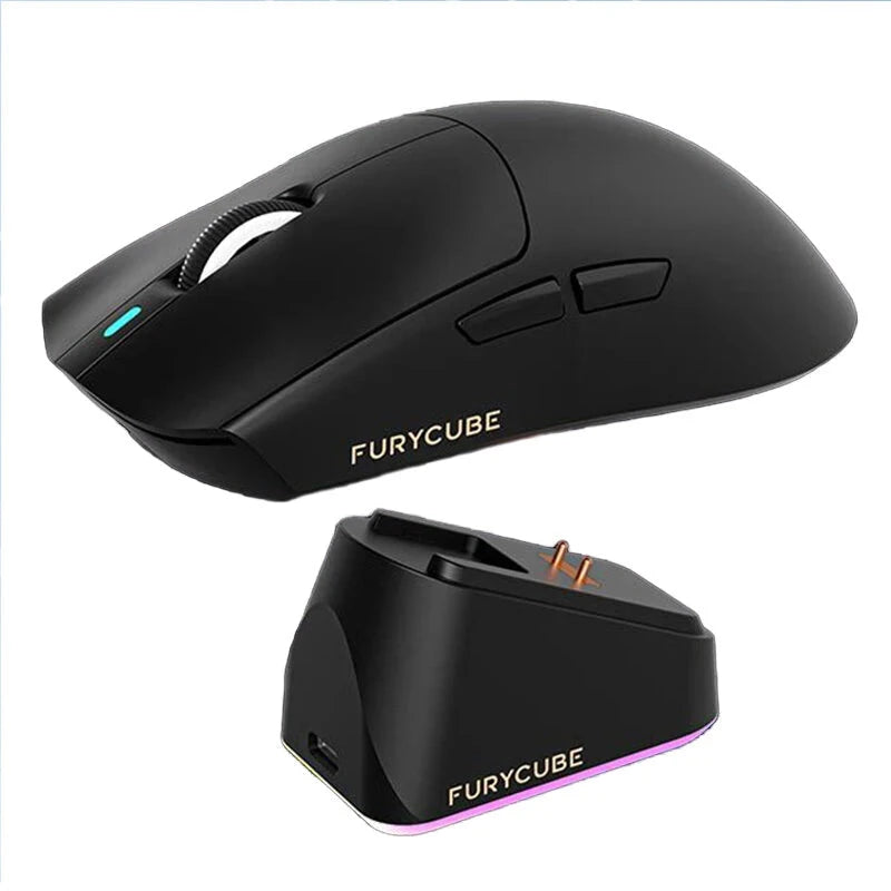 FURYCUBE G16 Pro Tri-Mode Wireless Gaming Mouse - Black Mice FURYCUBE
