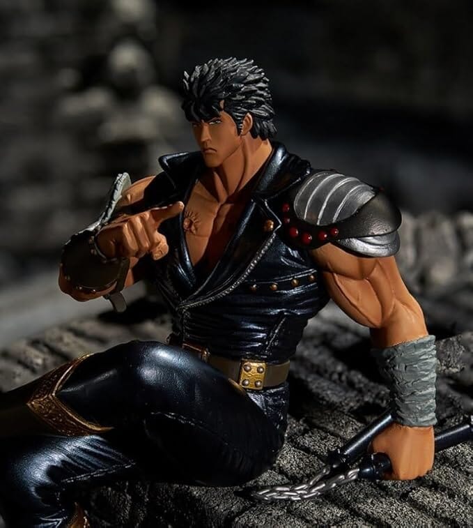 FuRyu Corporation Fist of The North Star Noodle Stopper Figure Kenshiro Video Game Console Accessories FuRyu