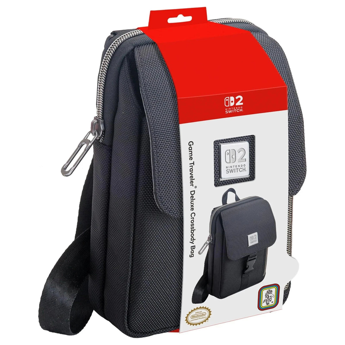 Game Traveler Deluxe Crossbody Bag MC16 - Nintendo Switch 2 Video Game Console Accessories RDS Industries