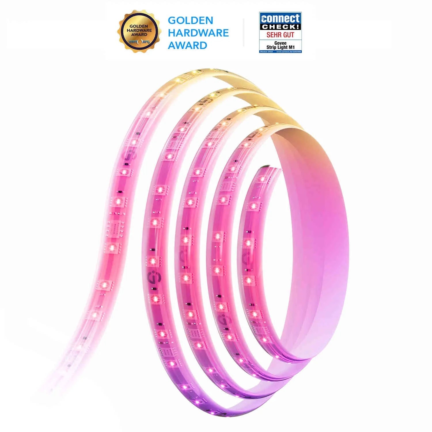 Govee M1 RGBICW LED Strip Lights 5M support Matter cuttable and extensive - H61E1 Lighting Govee