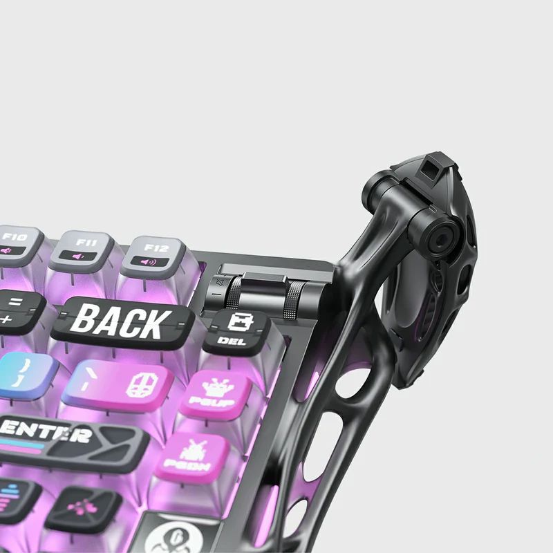 لوحة مفاتيح الألعاب الميكانيكية اللاسلكية GravaStar Mercury K1 Pro 75% إصدار خاص - Cyberpunk