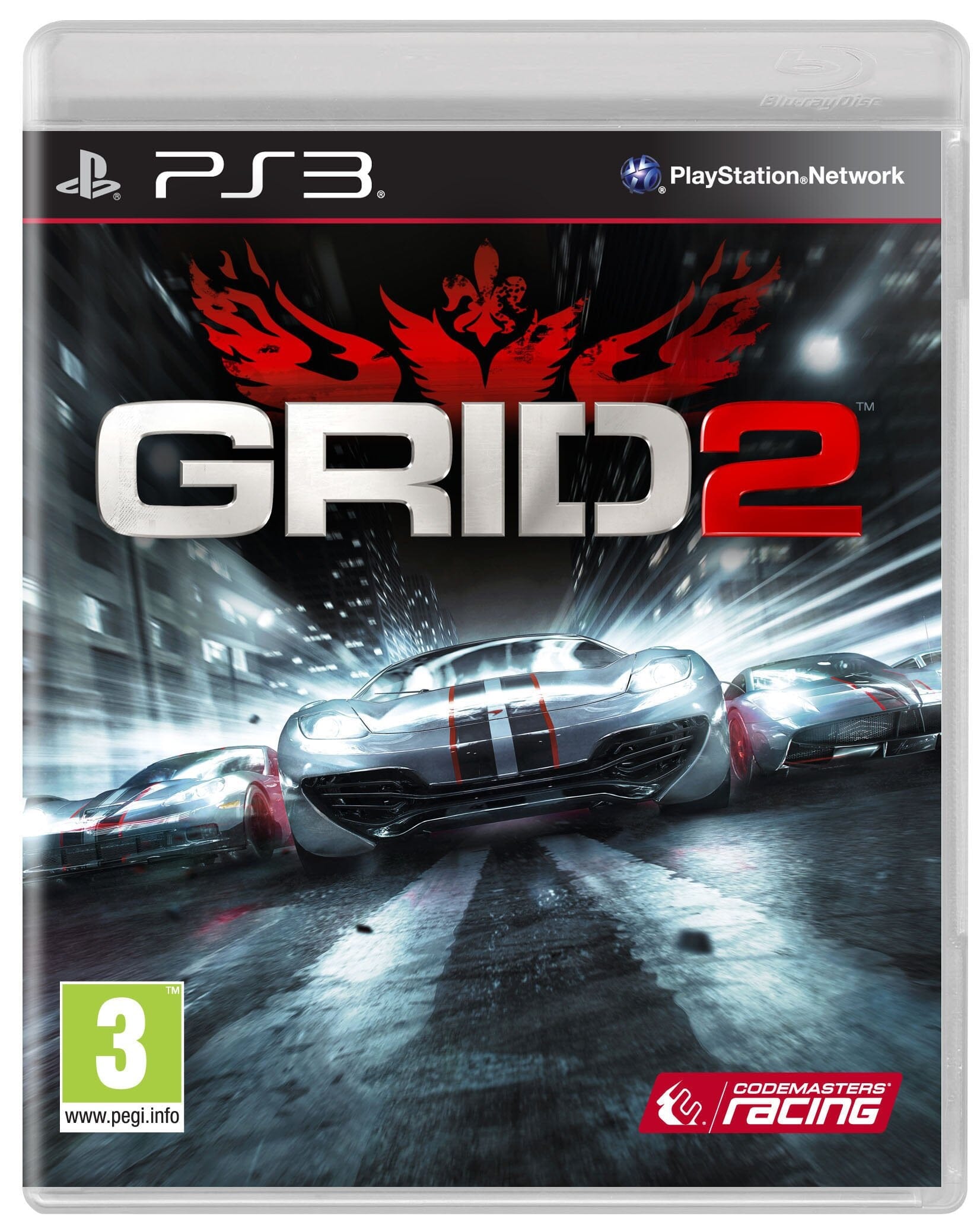 GRID 2 (R2) (Complete In Box- Like New) - PS3 Video Game Software CodeMasters