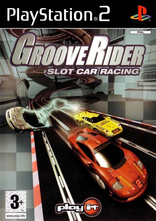 GrooveRider Slot Car Racing (R2) (Very Good Condition- Complete In Box) - PS2 Video Game Software Play It