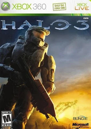 Halo 3 (R1) (Fair condition - No Manual) - Xbox 360 Video Game Software Microsoft