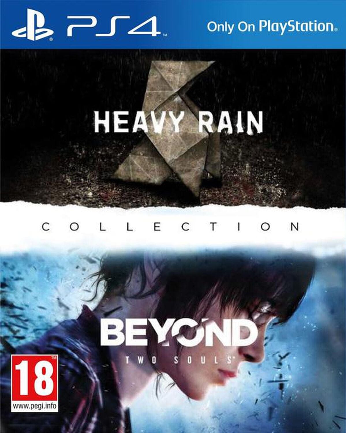 Heavy Rain & Beyond: Two Souls Collection (R2) - PS4 cover