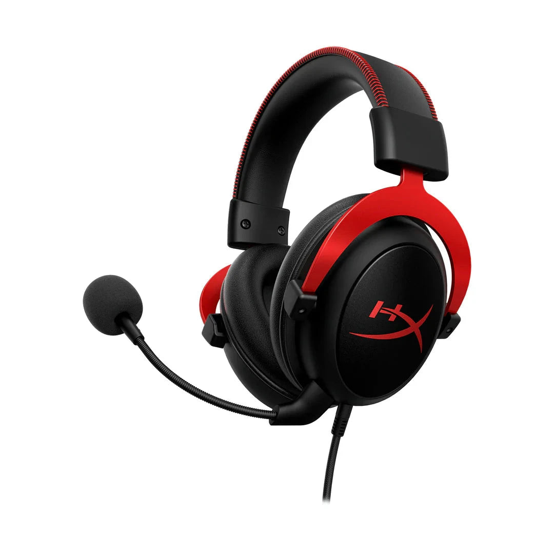 HyperX Cloud II Pro Gaming Headset - Black & Red Headphones & Headsets HyperX
