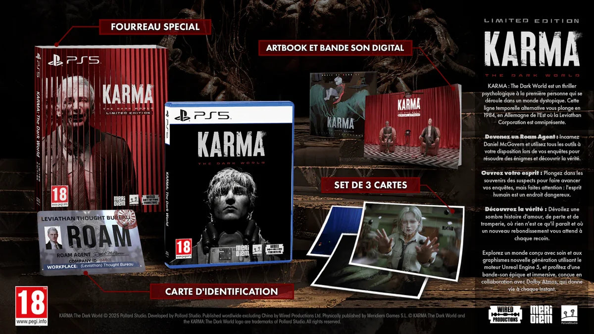 Karma: العالم المظلم (إصدار محدود) (إصدار إقليمي 2) - PS5