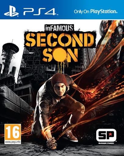 inFAMOUS Second Son (R2)(Complete In Box - Like New) - PS4 Video Game Software Sony