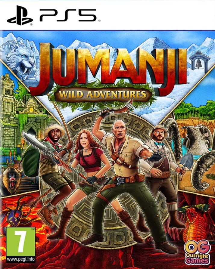 Jumanji Wild Adventures (R2) - PS5 Video Game Software Outright Games