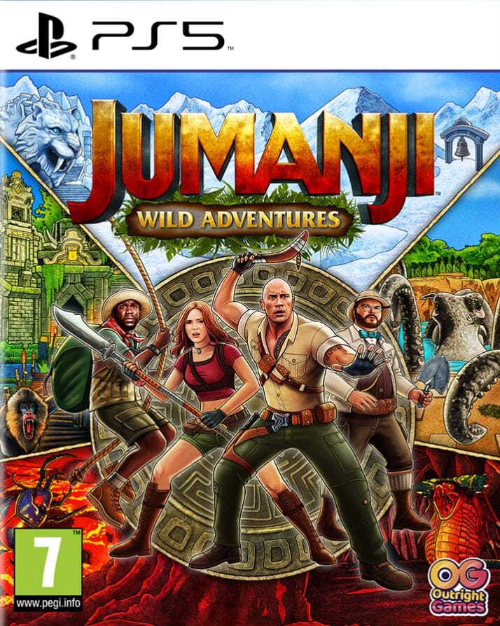 Jumanji Wild Adventures (R2) - PS5 Video Game Software Outright Games 