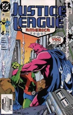 Justice League America #39 - Blow Up Comics DC Comics