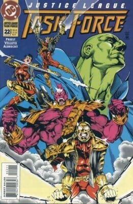 Justice League Task Force #22 - Baron Von Mauler Comics DC Comics