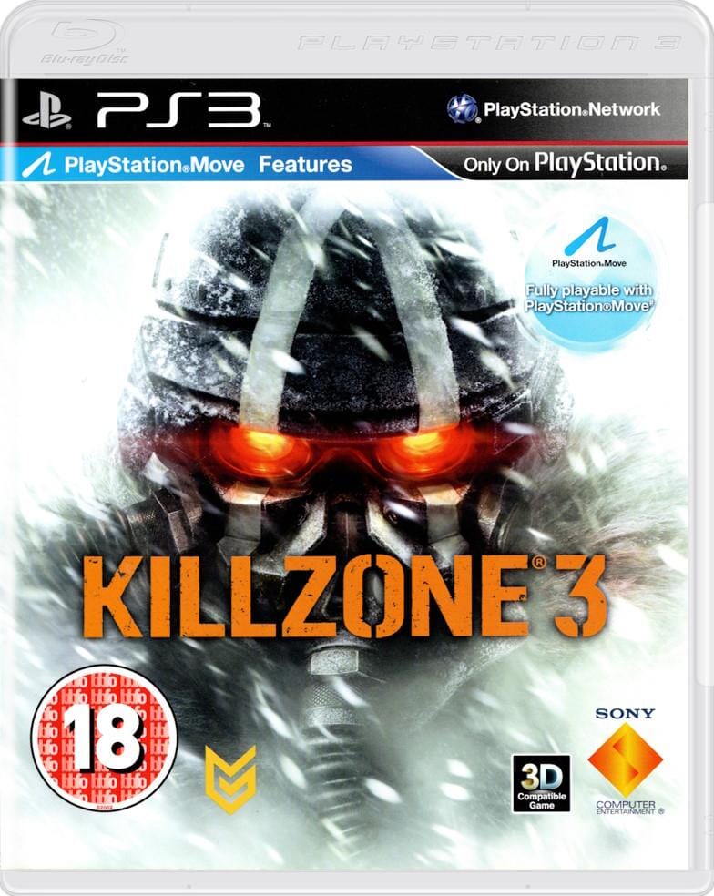 Killzone 3 (R2) (Complete In Box - Like New) - PS3 Video Game Software Sony