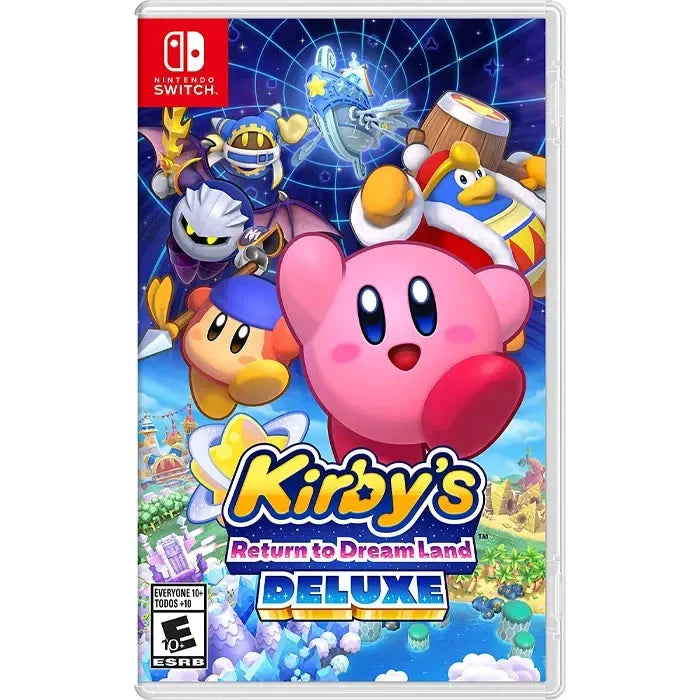 Kirby's Return to Dreamland Deluxe (R1) - Nintendo Switch Video Game Software Nintendo