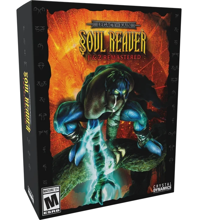 Legacy of Kain Soul Reaver 1&2 Remastered Collectors Edition (R1) - PS5 Video Game Software Aspyr