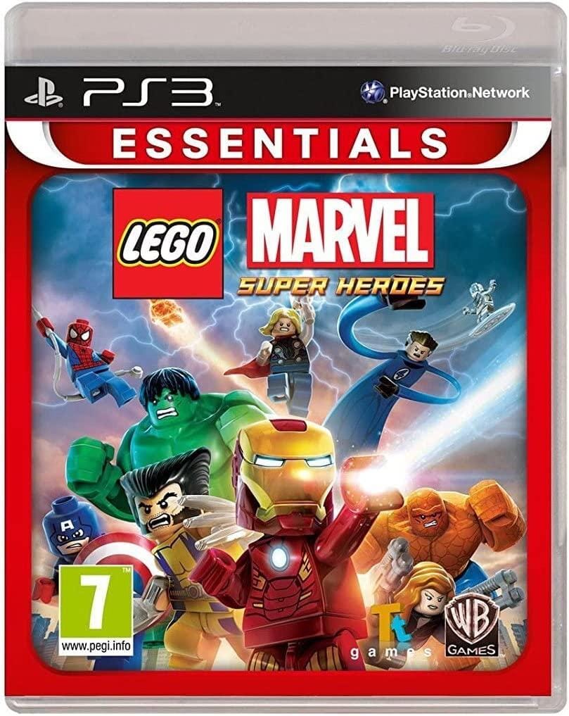 LEGO Marvel Super Heroes (Essentials) (R2) (No Manual - Good) - PS3 Video Game Software Warner Bros.