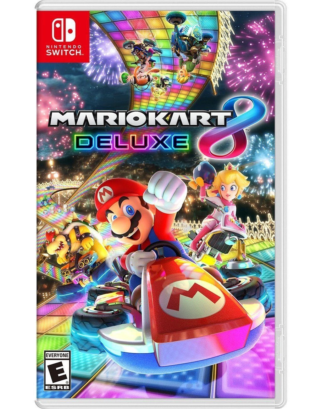 Mario Kart 8 Deluxe (R1) - Nintendo Switch Video Game Software Nintendo