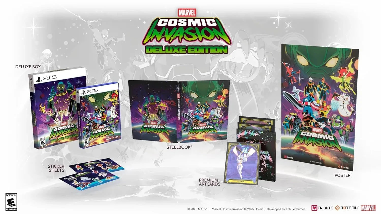 Marvel Cosmic Invasion Deluxe Edition (R2) - PS5 Video Game Software DOTEMU