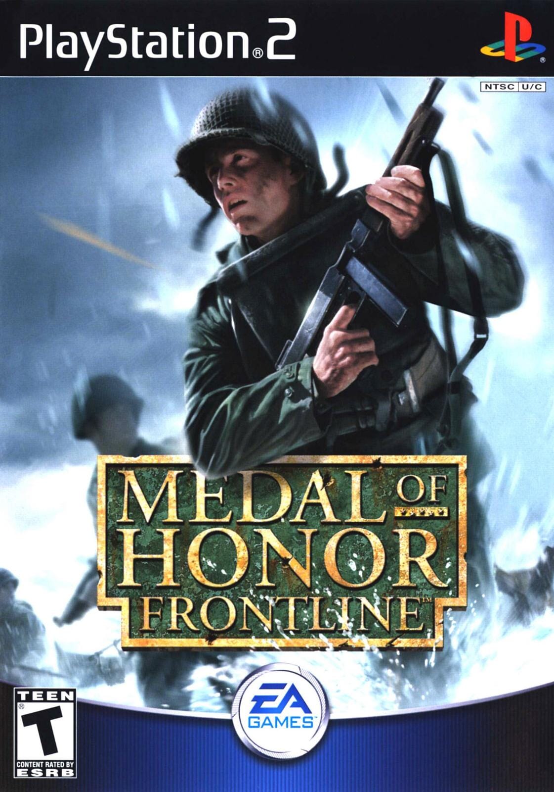 Medal of Honor Frontline (R1) (Complete in Box - Good Condition) - PS2 Video Game Software Electronic Arts