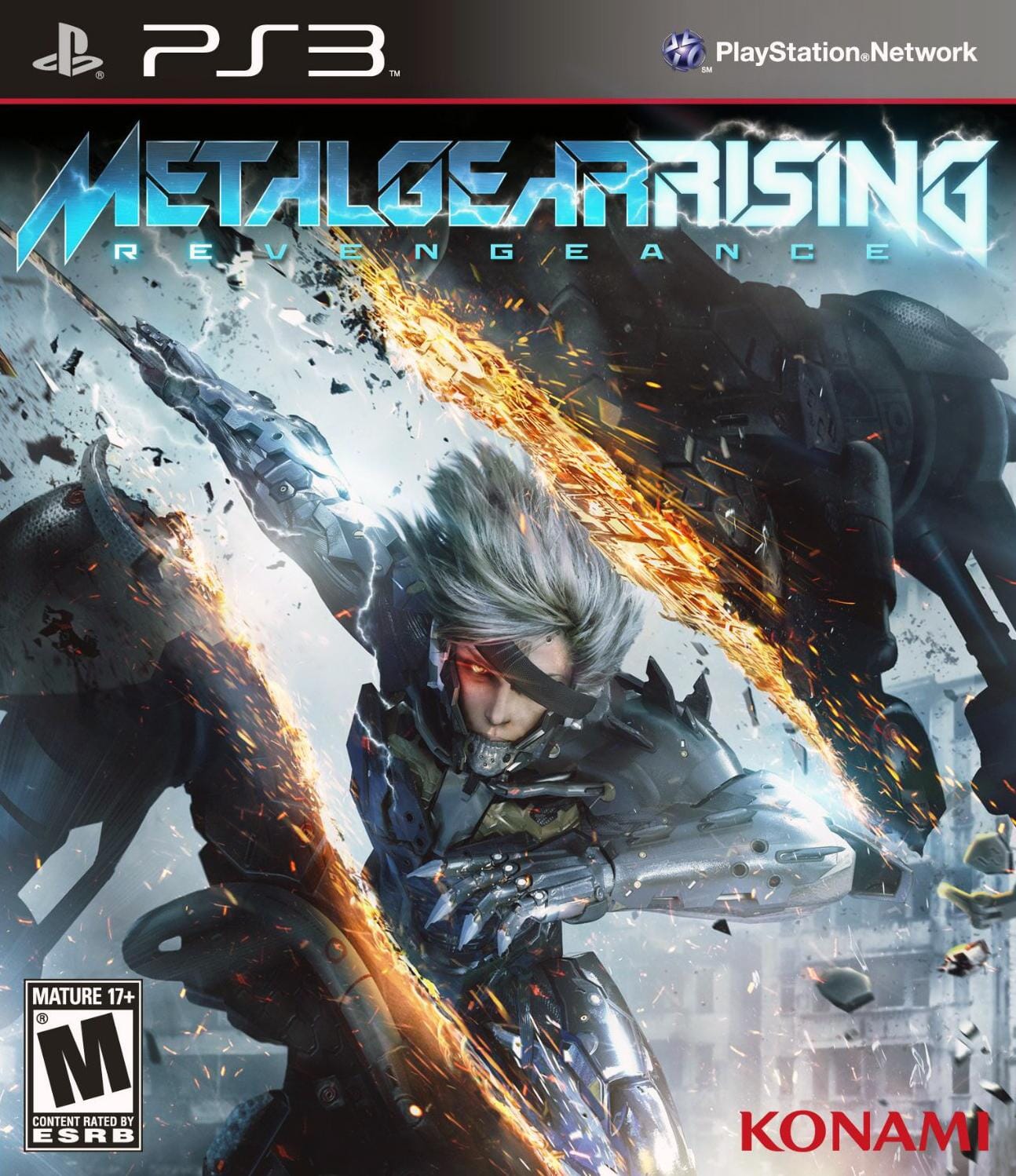 Metal Gear Rising: Revengeance (R1) (Sealed-New) - PS3 Video Game Software Konami