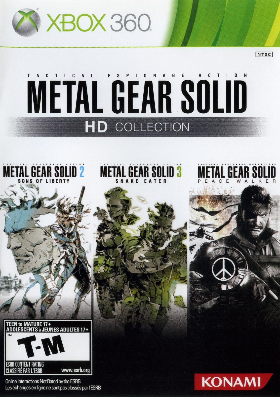 Metal Gear Solid HD Collection (R1) (Sealed - New) - Xbox 360 Video Game Software Konami