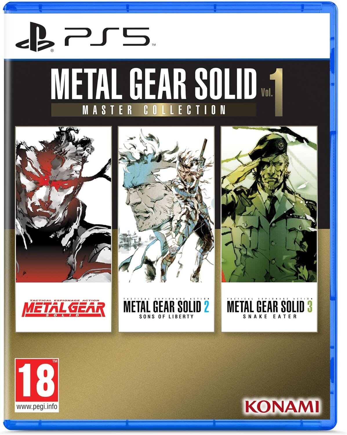 Metal Gear Solid Master Collection Vol.1 (R2) - PS5 Konami