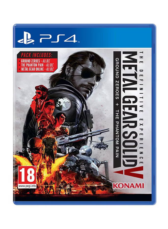 Metal Gear Solid V: The Definitive Experience (R2) - PS4 Video Game Software Konami