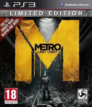Metro: Last Light (R2) (Complete In Box - Like New) - PS3 Video Game Software Deep Silver