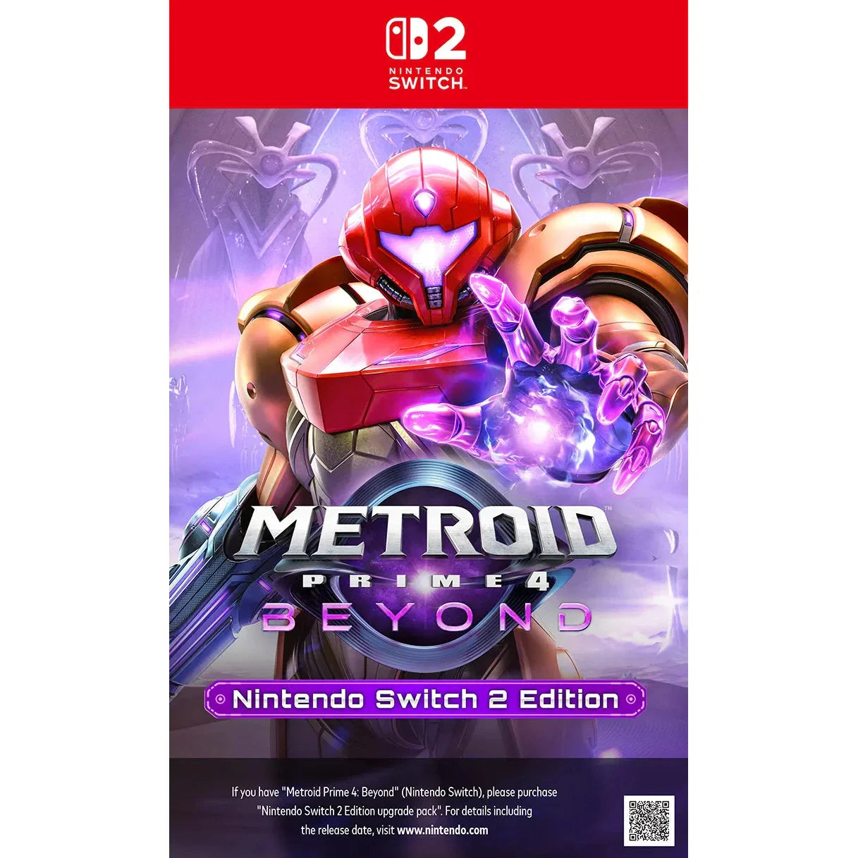 Metroid Prime 4 Beyond - Nintendo Switch 2 Video Game Software Nintendo