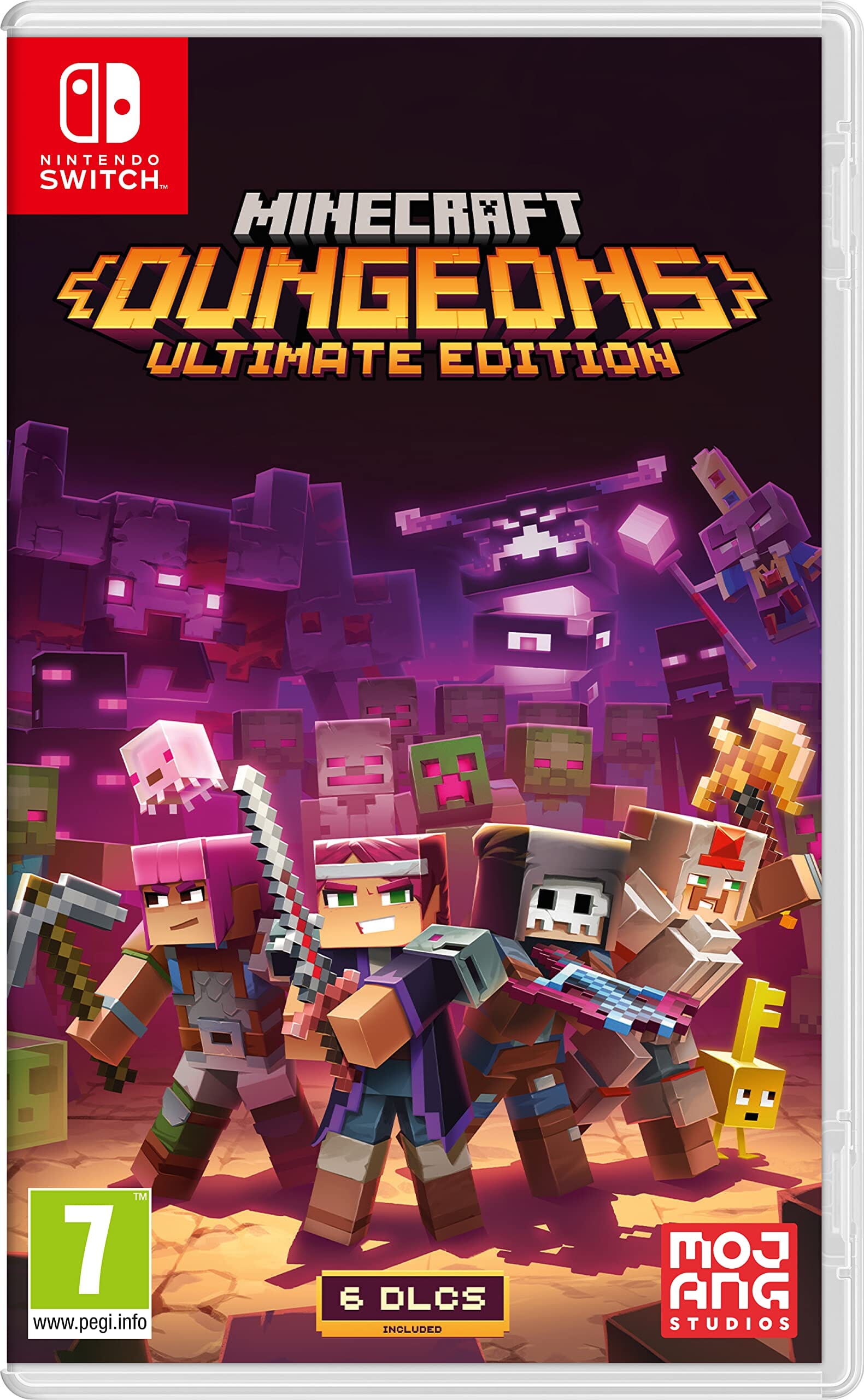 Minecraft Dungeons Ultimate Edition (R2) - Nintendo Switch Video Game Software Mojang