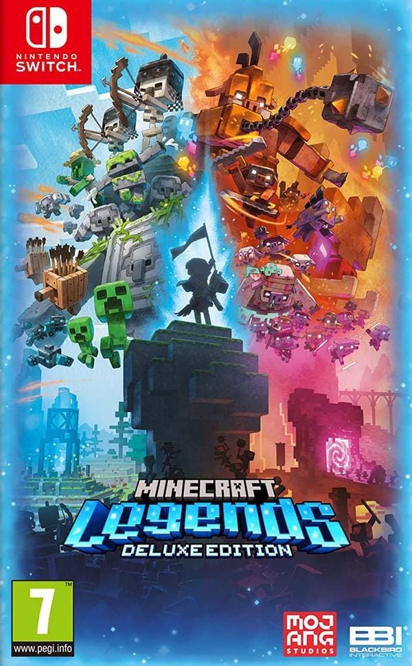 Minecraft Legends Deluxe Edition (R2) - Nintendo Switch Video Game Software Mojang
