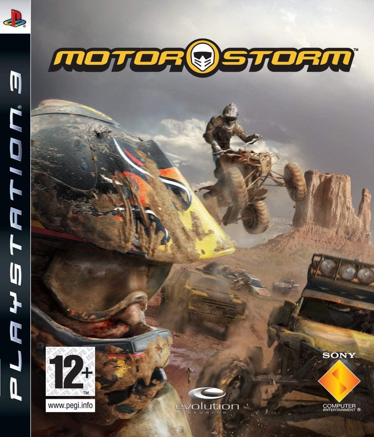 MotorStorm (R2) (Complete In Box- Like New) - PS3 Video Game Software Sony